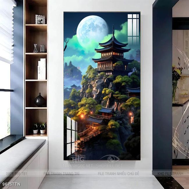 Tranh phong thủy nghệ thuật decor