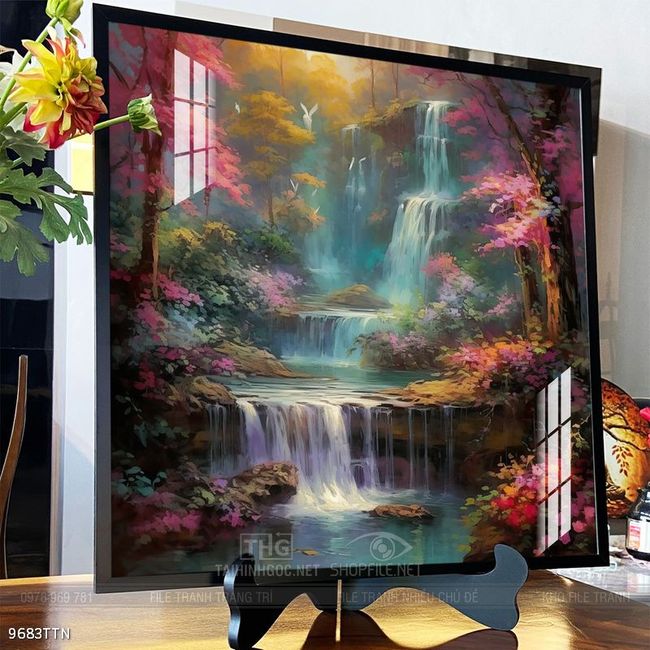 Tranh phong thủy treo trang trí phòng khách