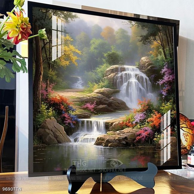 Tranh phong thủy nghệ thuật đẹp nhất
