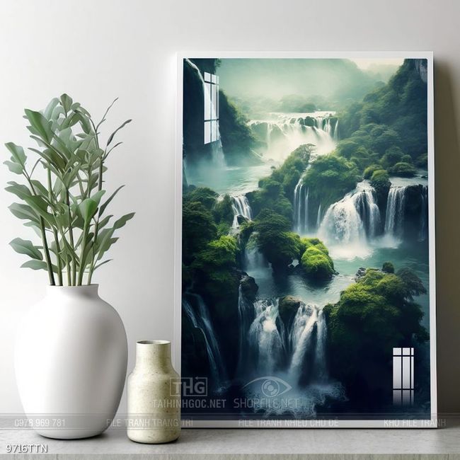 Tranh phong thủy nghệ thuật đẹp nhất