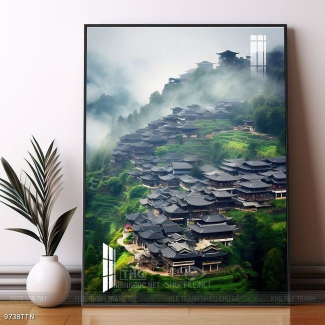 Tranh phong thủy nghệ thuật đẹp nhất