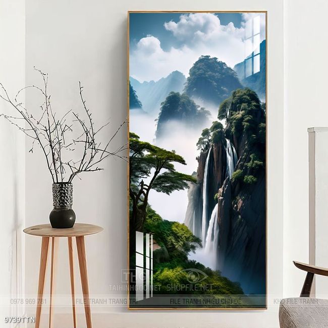 Mẫu tranh phong thủy đẹp và ý nghĩa