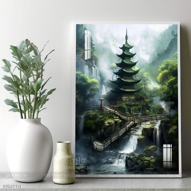 Tranh treo phòng khách theo phong thủy