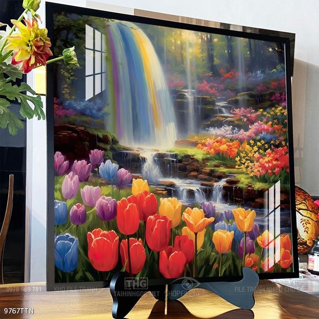 Tranh treo phòng khách theo phong thủy
