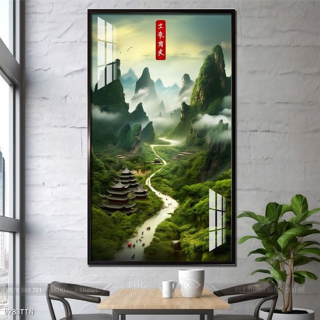 Mẫu tranh phong thủy đẹp và ý nghĩa