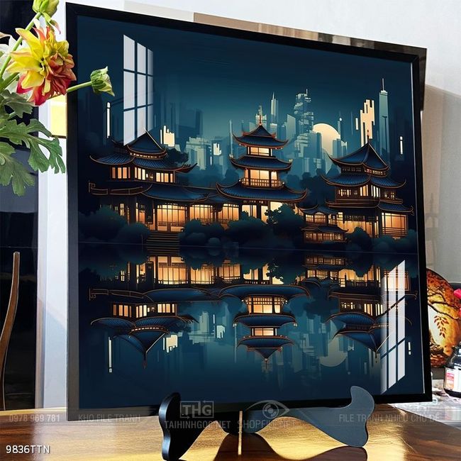 Tranh phong thủy nghệ thuật decor