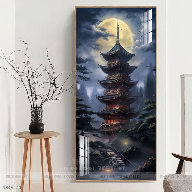 Tranh treo phòng khách theo phong thủy