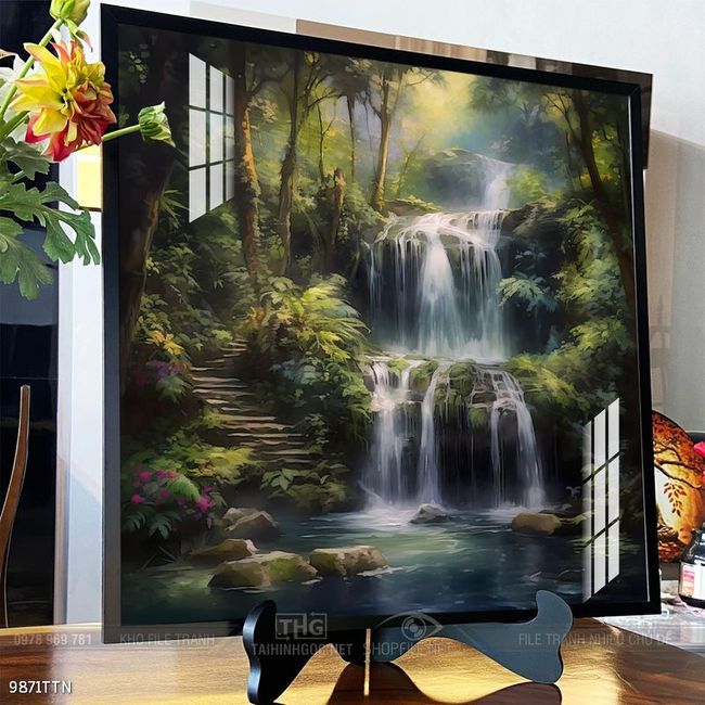 Tranh treo phòng khách theo phong thủy