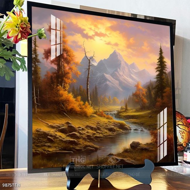 Tranh phong thủy nghệ thuật decor