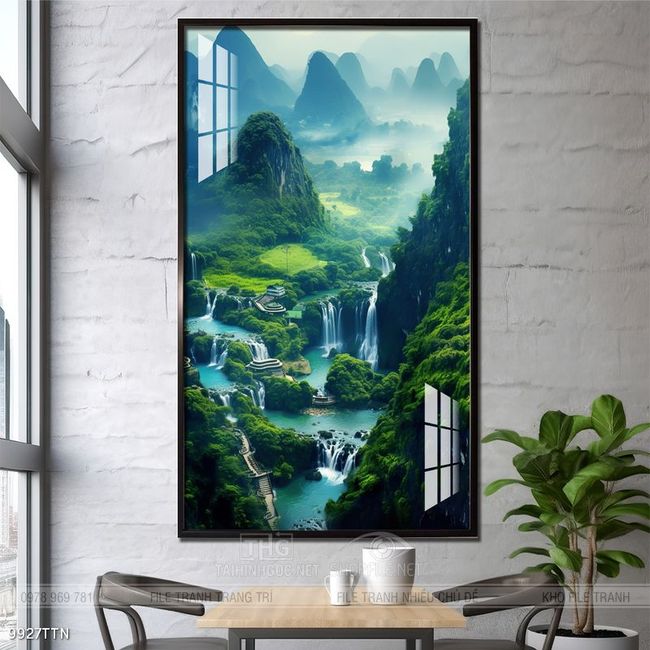 Tranh phong thủy nghệ thuật decor