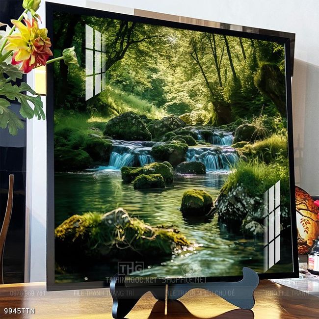 Tranh phong thủy sơn thủy hữu tình