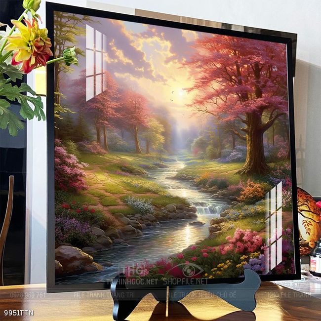 Tranh phong thủy nghệ thuật đẹp nhất