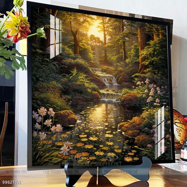 Tranh phong thủy nghệ thuật decor