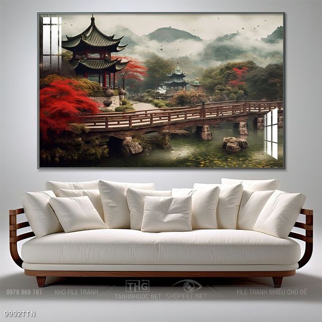 Tranh phong thủy nghệ thuật decor