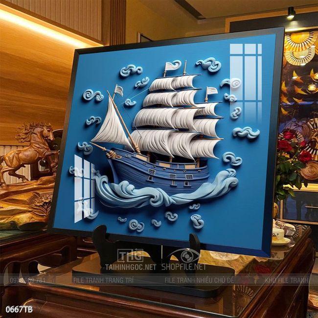 Tranh thuận buồm xuôi gió