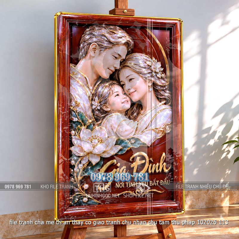 file tranh cha me tri an thay co giao tranh chu nhan chu tam thu phap 102026 113