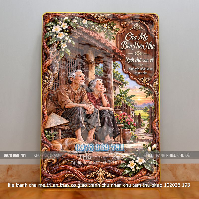 file tranh cha me tri an thay co giao tranh chu nhan chu tam thu phap 102026 193
