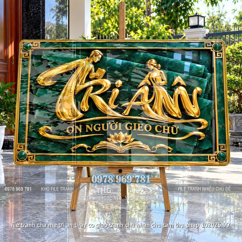 file tranh cha me tri an thay co giao tranh chu nhan chu tam thu phap 102026 99