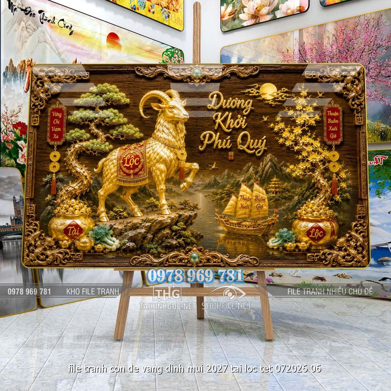 file tranh con de vang dinh mui 2027 tai loc tet 072026 06
