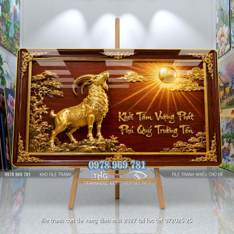 file tranh con de vang dinh mui 2027 tai loc tet 072026 25