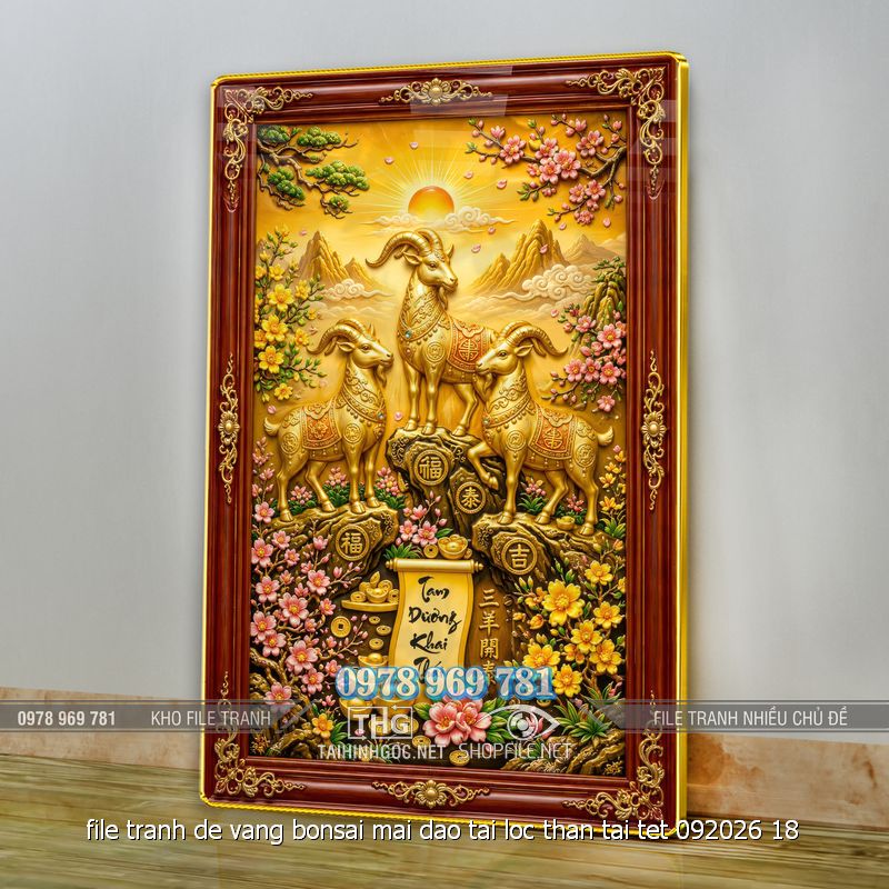file tranh de vang bonsai mai dao tai loc than tai tet 092026 18