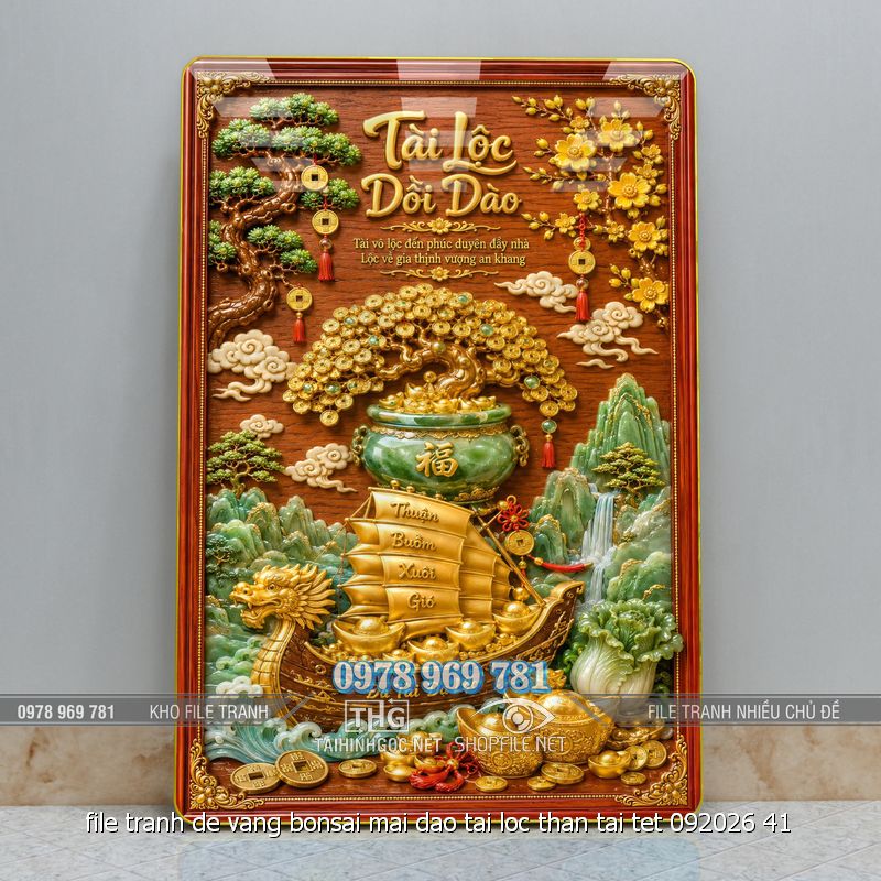 file tranh de vang bonsai mai dao tai loc than tai tet 092026 41