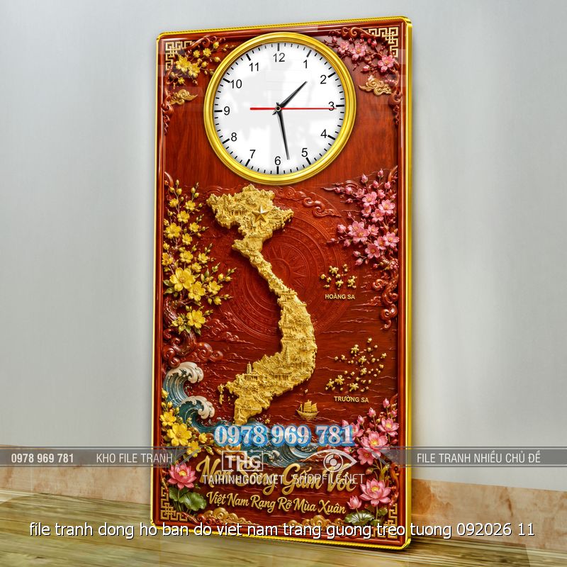 file tranh dong ho ban do viet nam trang guong treo tuong 092026 11