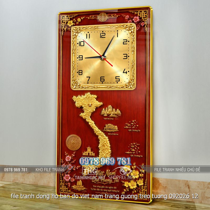 file tranh dong ho ban do viet nam trang guong treo tuong 092026 12