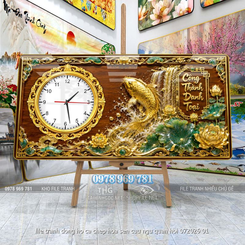file tranh dong ho ca chep hoa sen cuu ngu quan hoi 072026 01