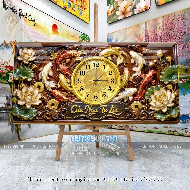 file tranh dong ho ca chep hoa sen cuu ngu quan hoi 072026 05