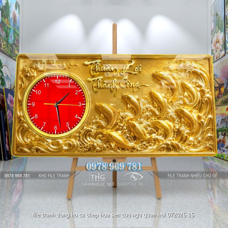 file tranh dong ho ca chep hoa sen cuu ngu quan hoi 072026 15