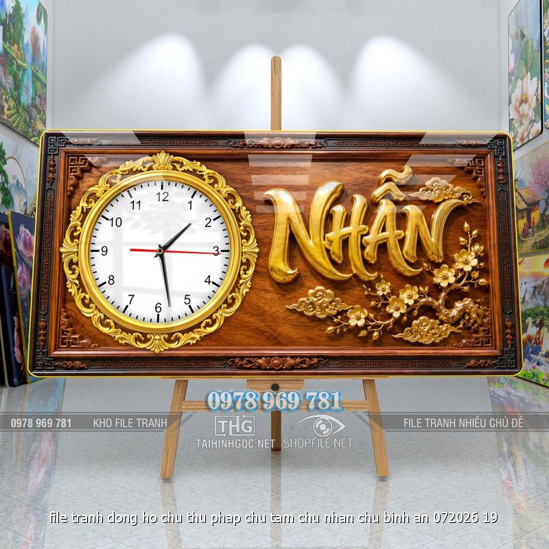 file tranh dong ho chu thu phap chu tam chu nhan chu binh an 072026 19