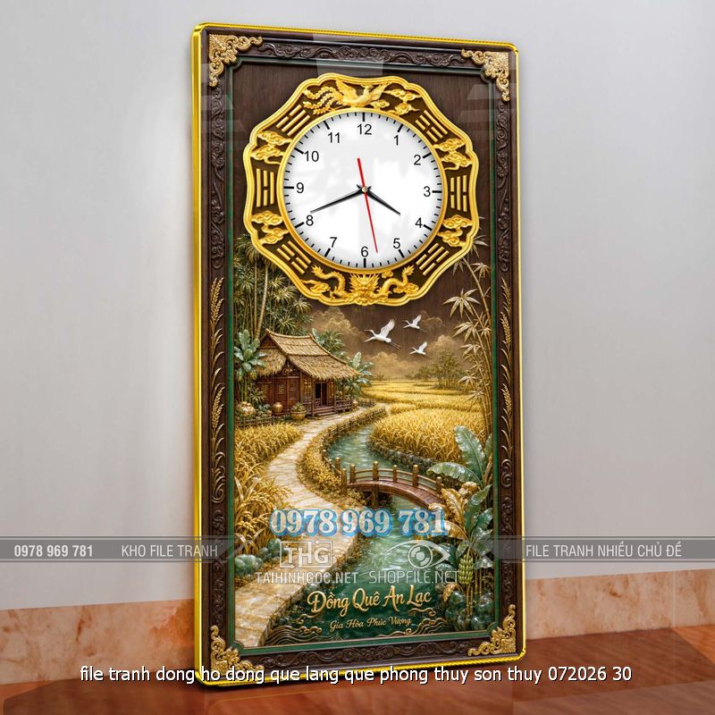 file tranh dong ho dong que lang que phong thuy son thuy 072026 30