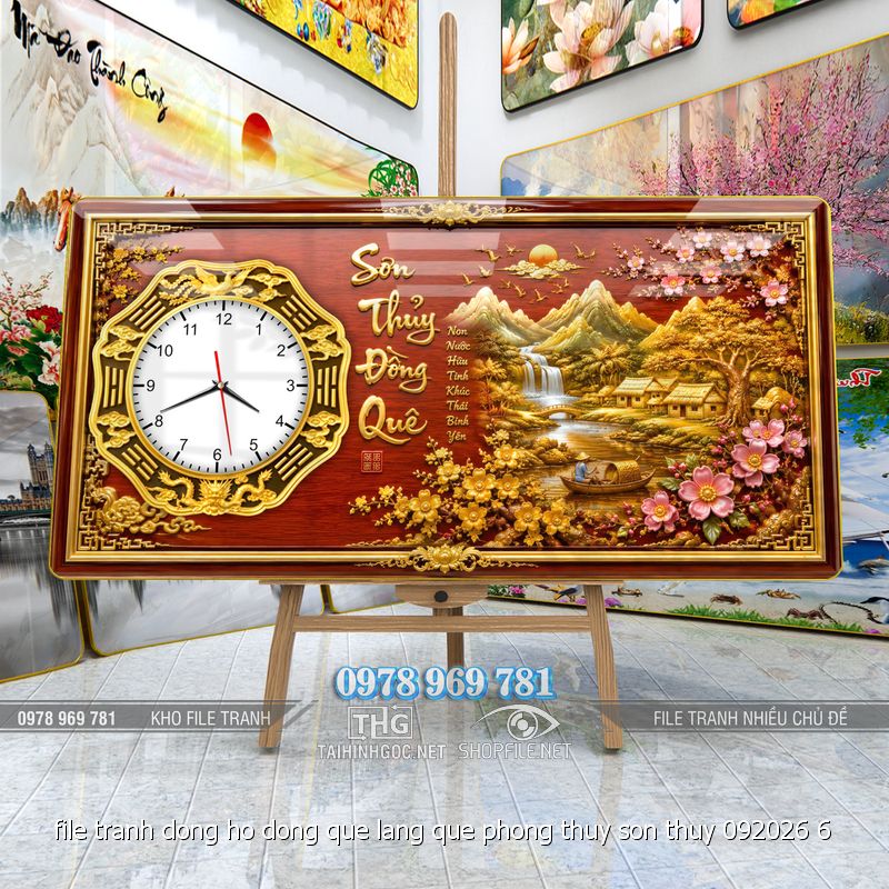 file tranh dong ho dong que lang que phong thuy son thuy 092026 6