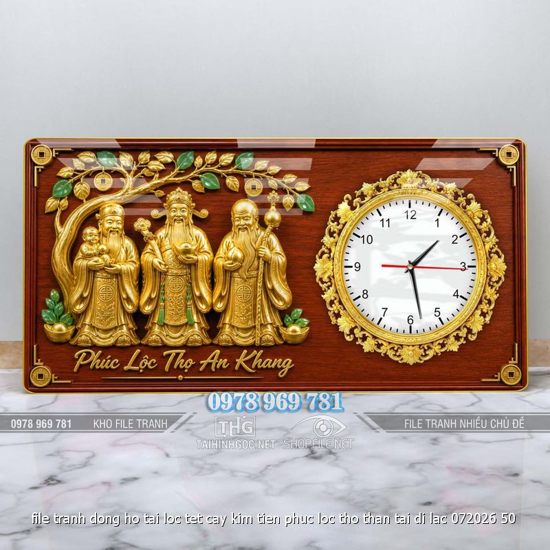 file tranh dong ho tai loc tet cay kim tien phuc loc tho than tai di lac 072026 50