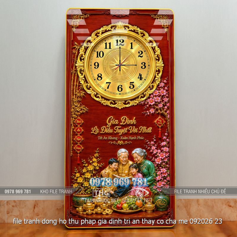 file tranh dong ho thu phap gia dinh tri an thay co cha me 092026 23