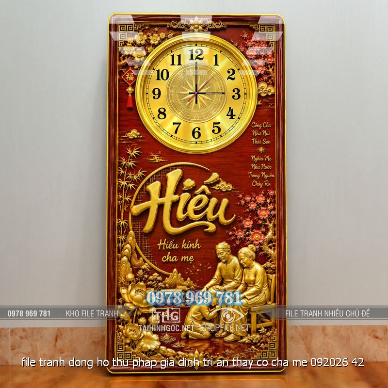 file tranh dong ho thu phap gia dinh tri an thay co cha me 092026 42