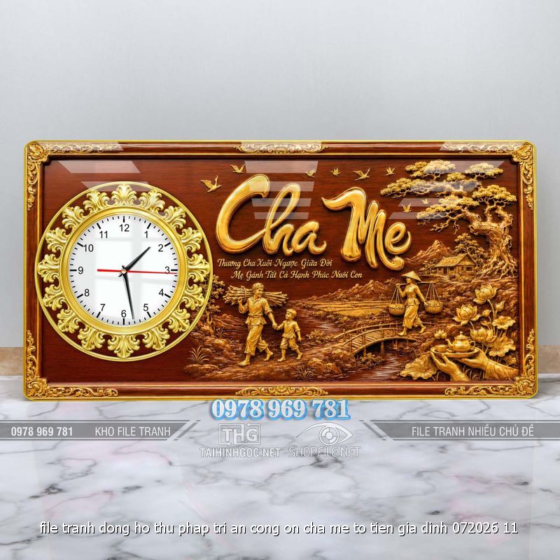 file tranh dong ho thu phap tri an cong on cha me to tien gia dinh 072026 11