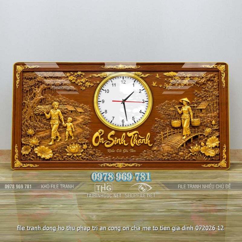 file tranh dong ho thu phap tri an cong on cha me to tien gia dinh 072026 12