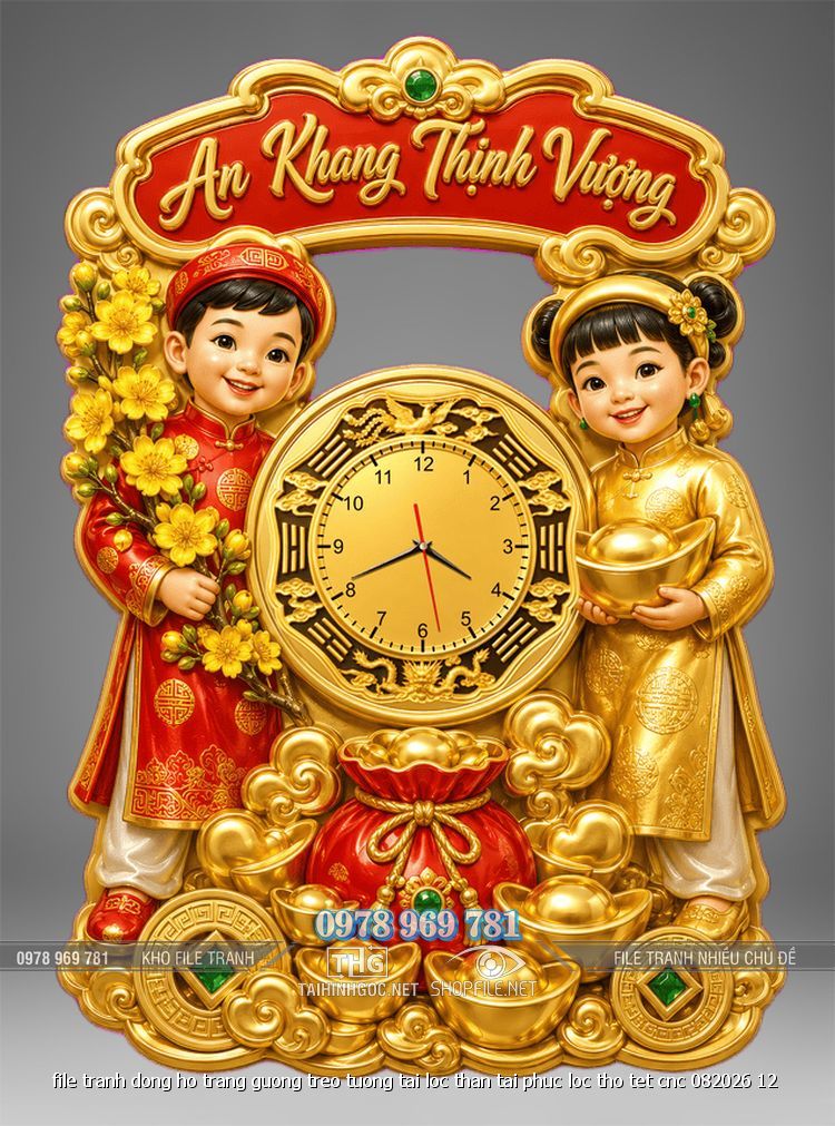 file tranh dong ho trang guong treo tuong tai loc than tai phuc loc tho tet cnc 082026 12