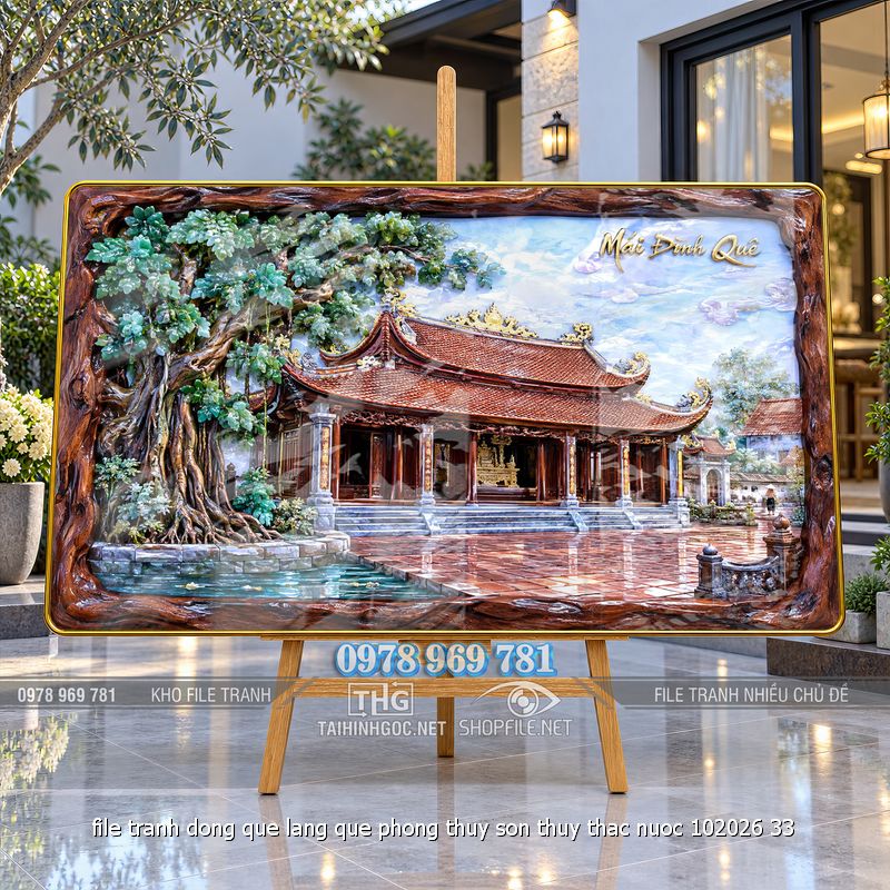 file tranh dong que lang que phong thuy son thuy thac nuoc 102026 33