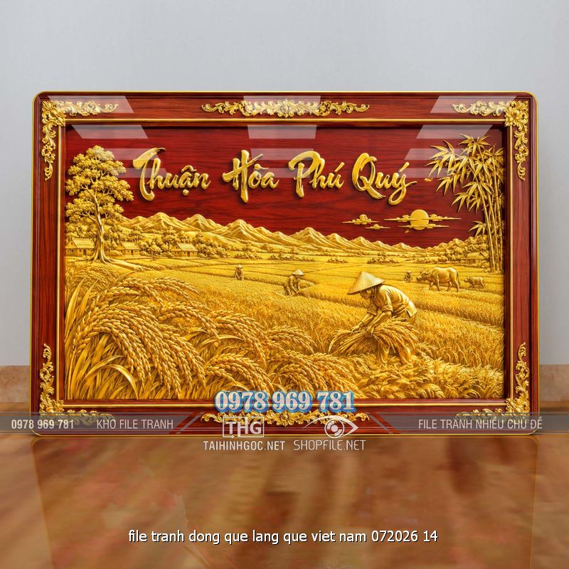 file tranh dong que lang que viet nam 072026 14
