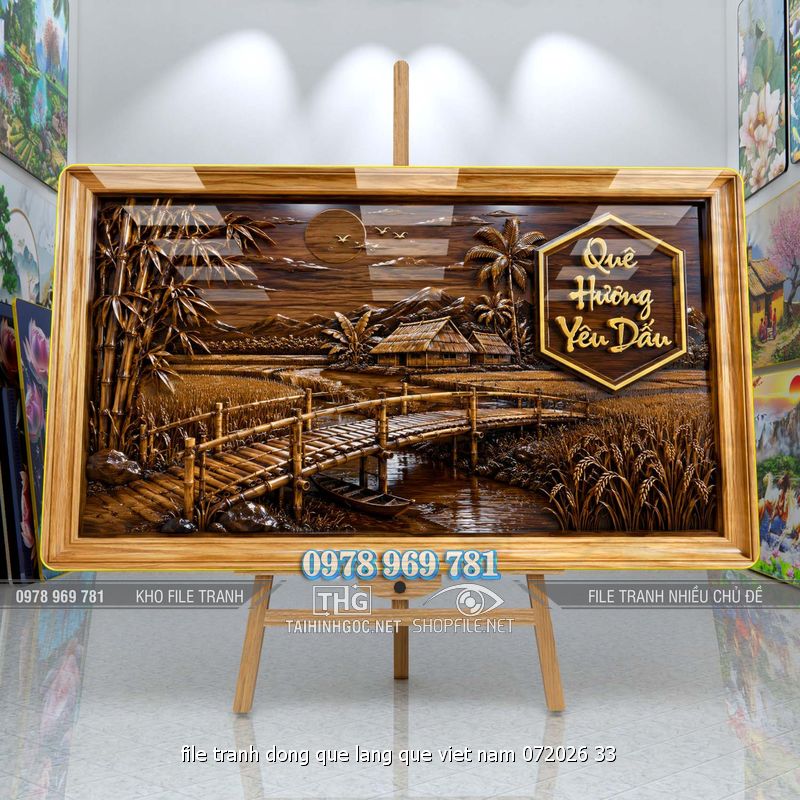 file tranh dong que lang que viet nam 072026 33
