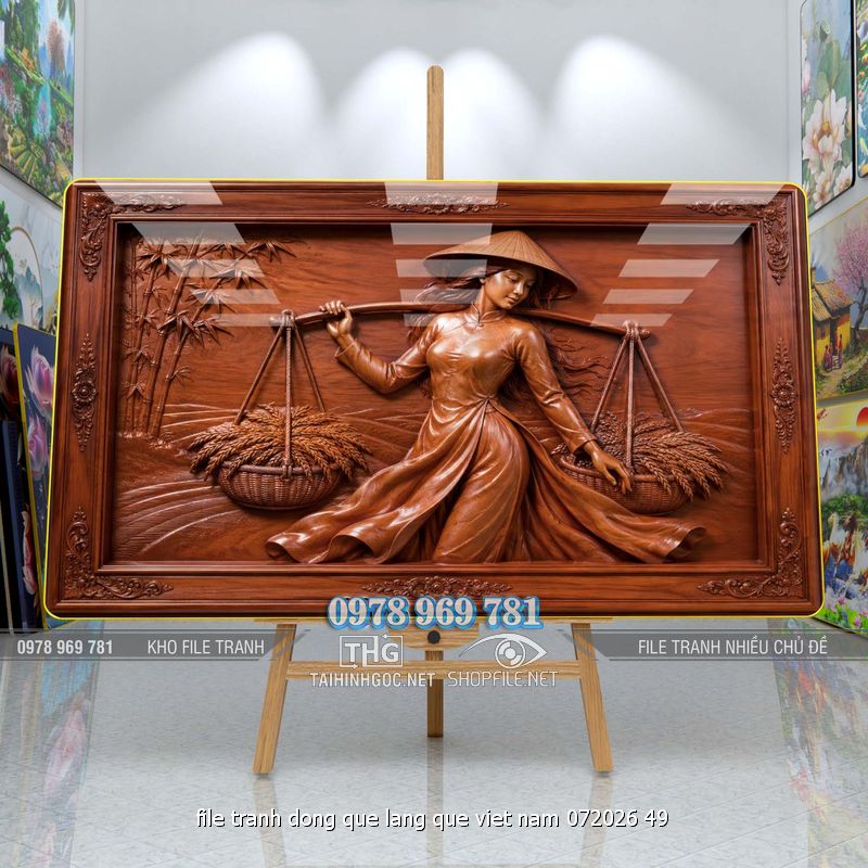 file tranh dong que lang que viet nam 072026 49
