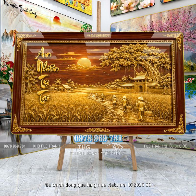 file tranh dong que lang que viet nam 072026 50