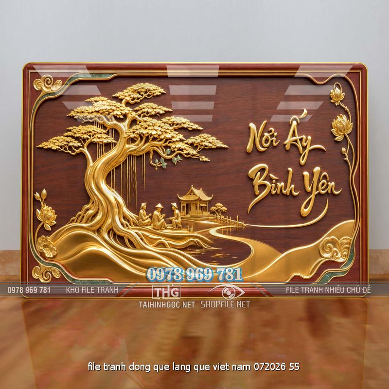 file tranh dong que lang que viet nam 072026 55