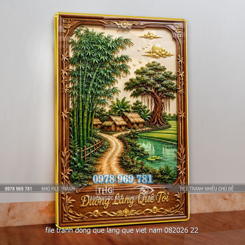file tranh dong que lang que viet nam 082026 22