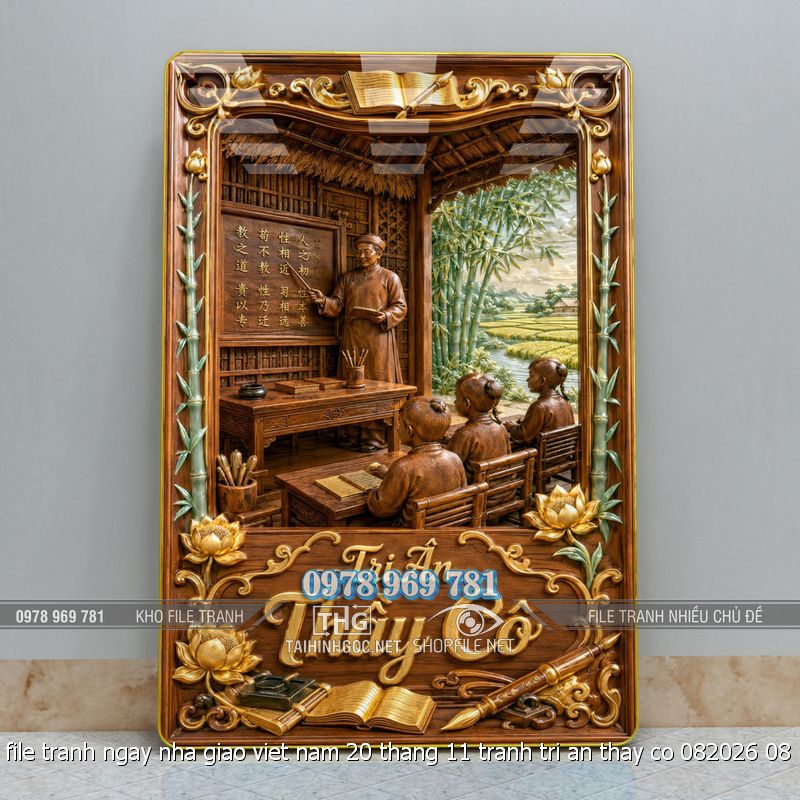 file tranh ngay nha giao viet nam 20 thang 11 tranh tri an thay co 082026 08