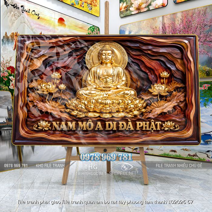 file tranh phat giao file tranh quan am bo tat tay phuong tam thanh 102026 67