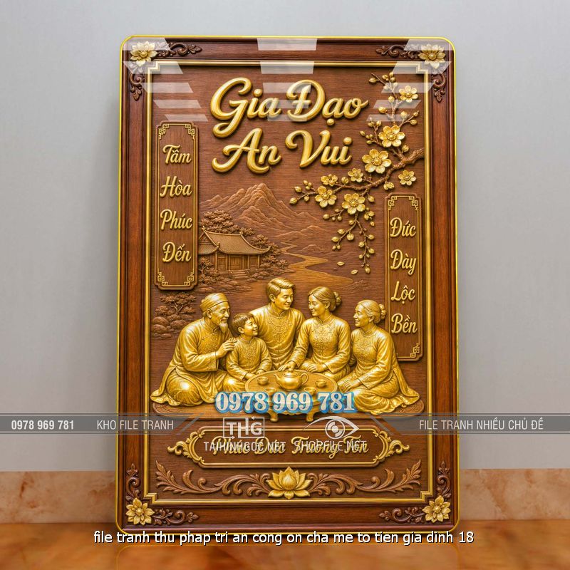 file tranh thu phap tri an cong on cha me to tien gia dinh 18